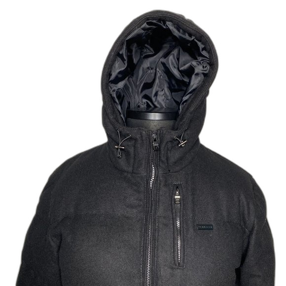 SEAN JOHN G3 Wool Puffy Jacket Sz M EUC! - Picture 2 of 16